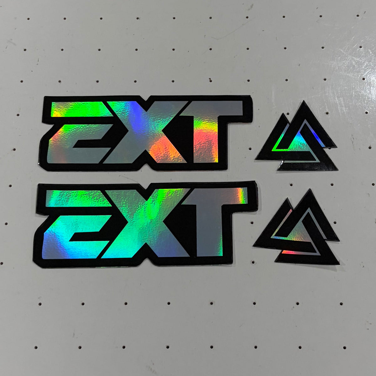EXT + CHI Battery Decal Combo – 4 Piece Set | Emoto/Ebike Graphics