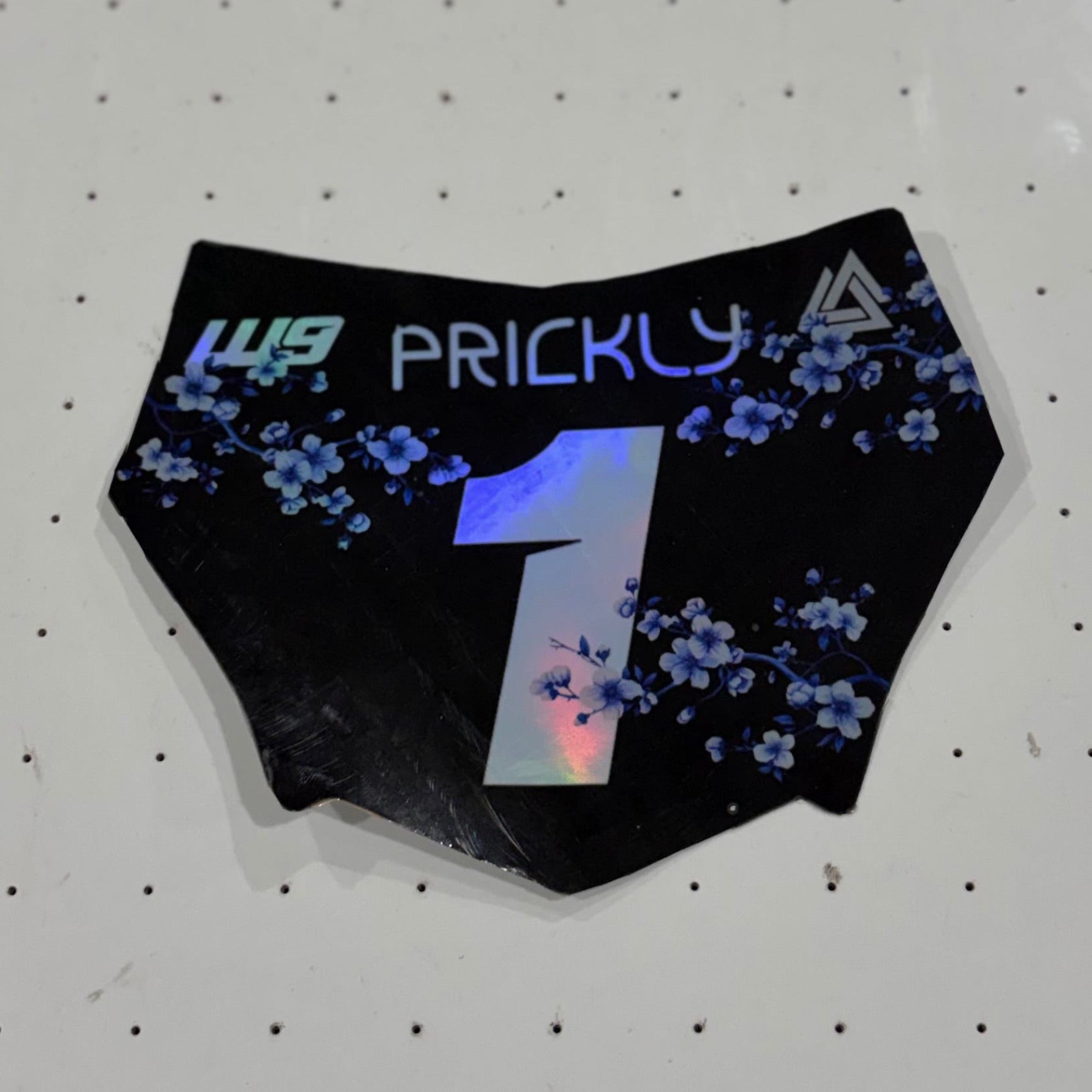 Blue Flower Decal (Motocutz)