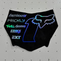 Fading Blue Fox Decal (Motocutz)