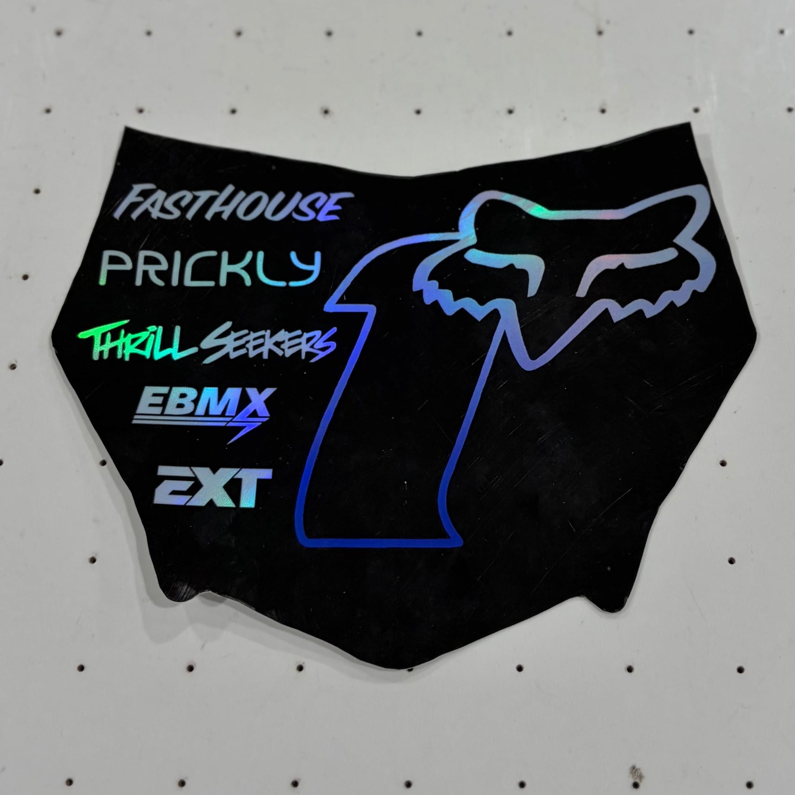 Fading Blue Fox Decal (Motocutz)