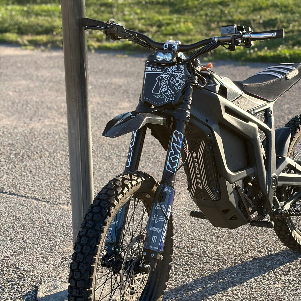 EXT + KYB + CHI Battery Decal Combo – 6 Piece Set | Emoto/Ebike Graphics